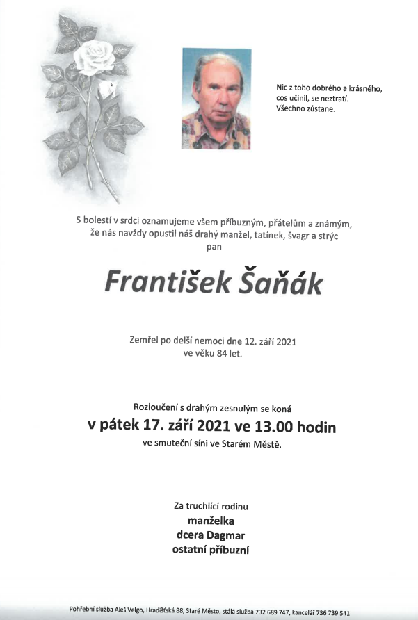 Šaňák parte